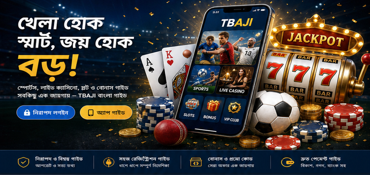 TBAJI বাংলা গাইড স্পোর্টস ক্যাসিনো স্লট বোনাস